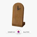 ساعت تبلیغاتی چوبی FO119