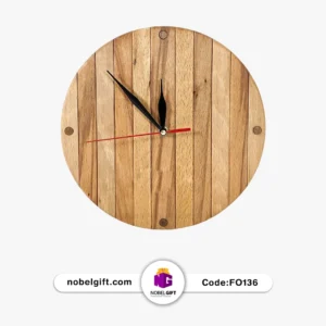 ساعت دیواری تبلیغاتی دایره ای