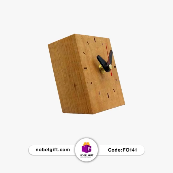 ساعت تبلیغاتی چوبی FO141