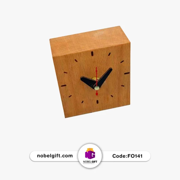 ساعت تبلیغاتی چوبی FO141 - Image 3