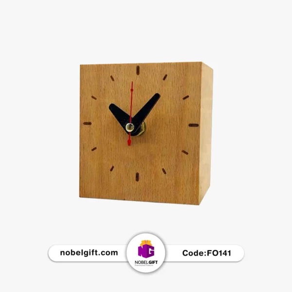 FO141 ساعت تبلیغاتی چوبی FO141
