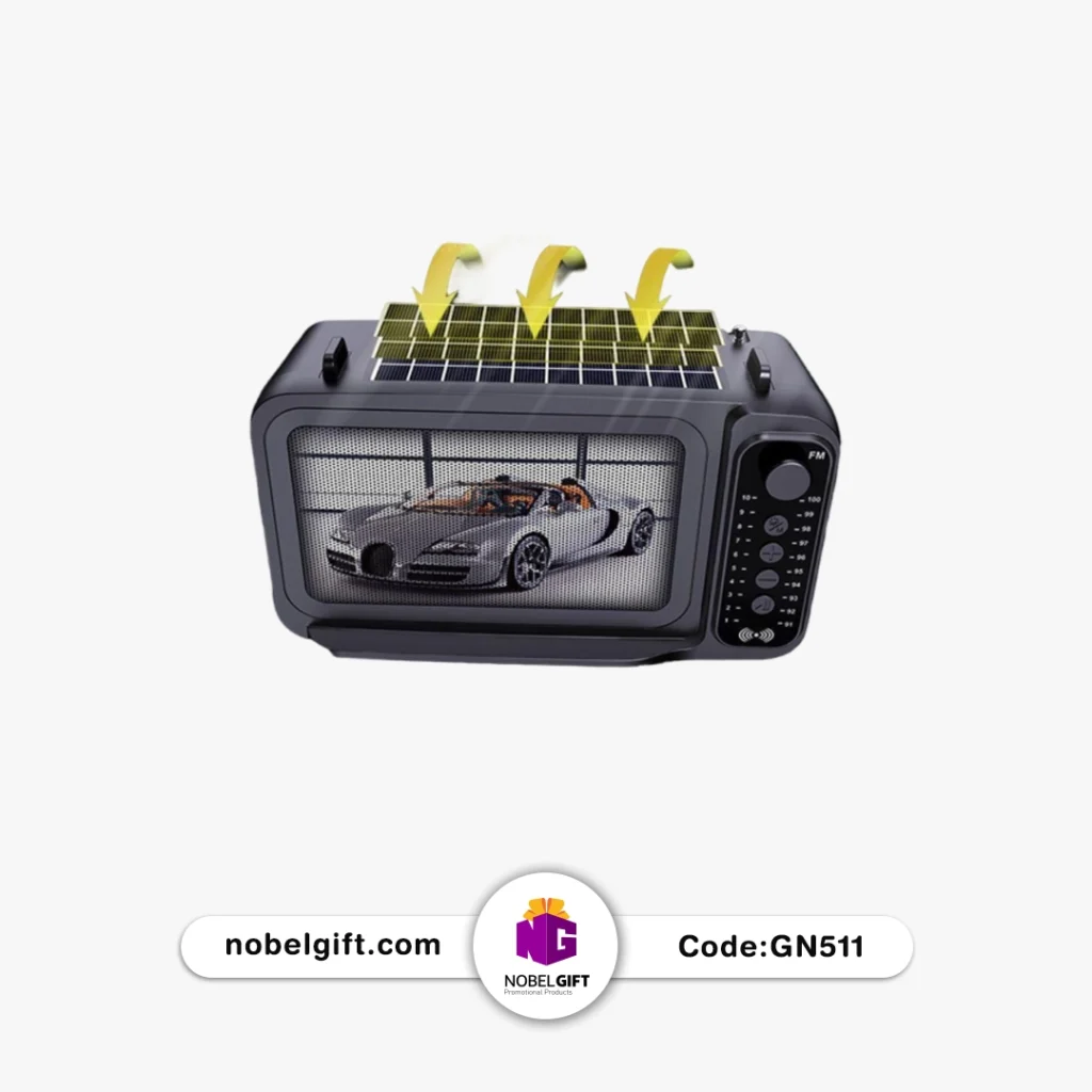 اسپیکر چراغدار و رادیو