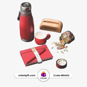 ست فلاسک و اسپیکر چوبی