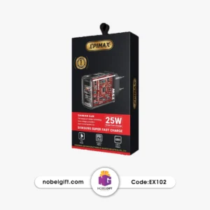 شارژر سوپرفست شفاف تبلیغاتی EX102