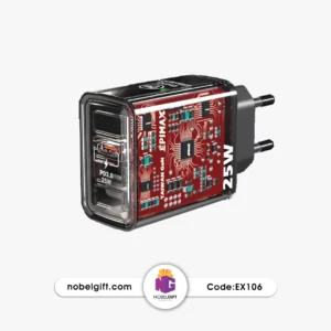 شارژر تبلیغاتی ۲۵ وات تایپ‌سی EX106