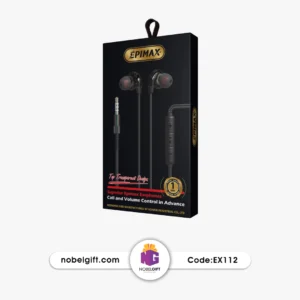 هندزفری سیمی AUX مشکی مدل EX112