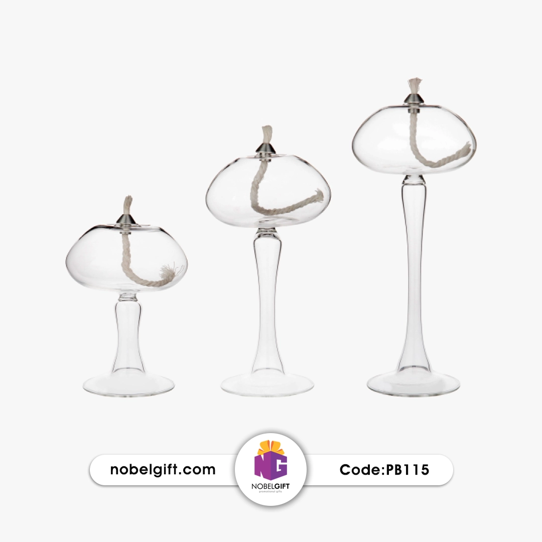 PB115 ست جاشمعی 3 عددی قارچی PB115