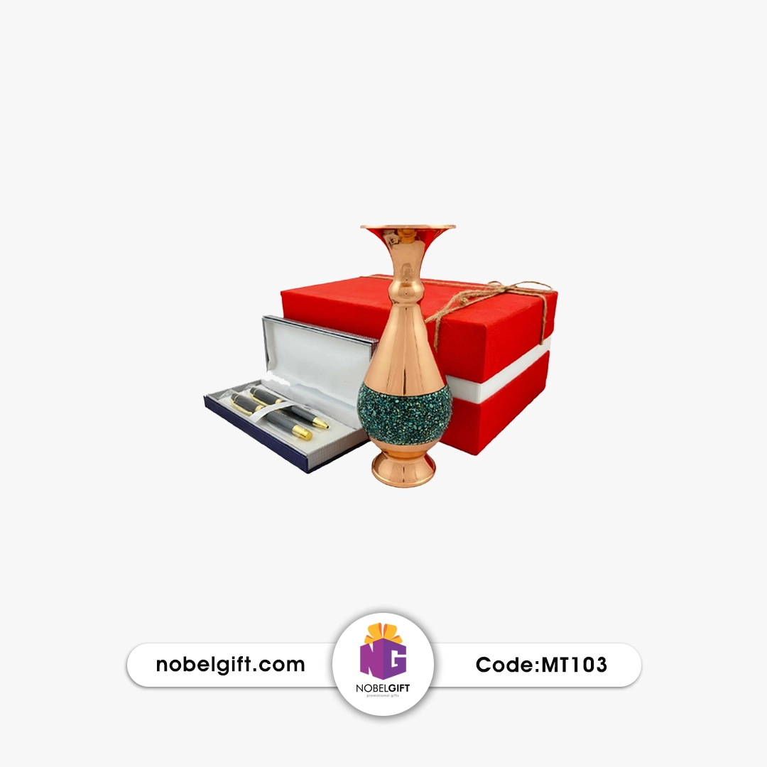 mt103 ست هدیه گلدان و خودنویس