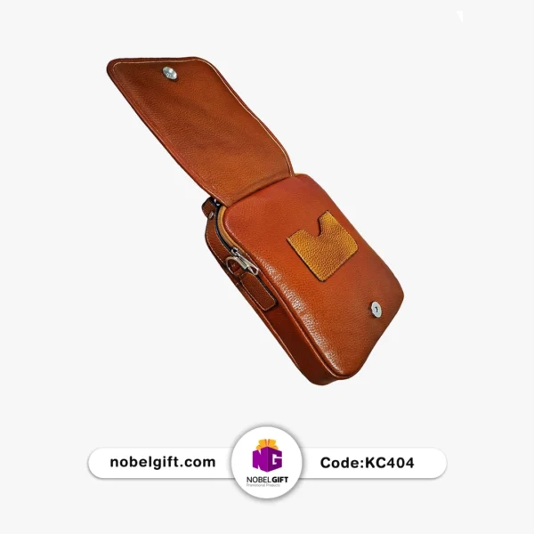 کیف چرم قهوه ای