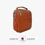 کیف چرم تبلیغاتی مردانه قهوه ای