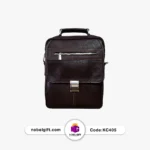 کیف چرم اداری مجهز به قفل و زیپ جلو کد KC405 - Image 6