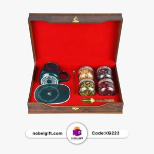 باکس هدیه حاوی ماگ هیتر دار کد KG223