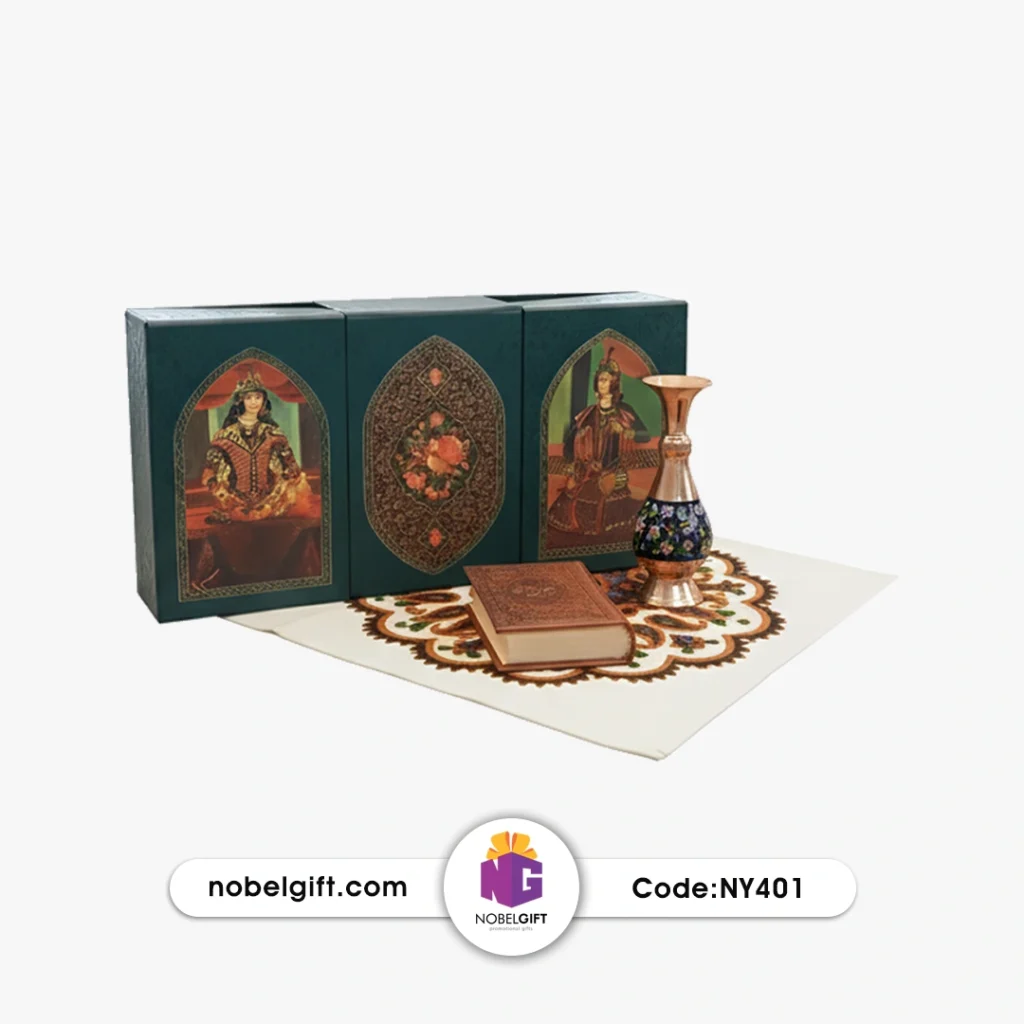 ست حافظ گلدان مسی NY401-1