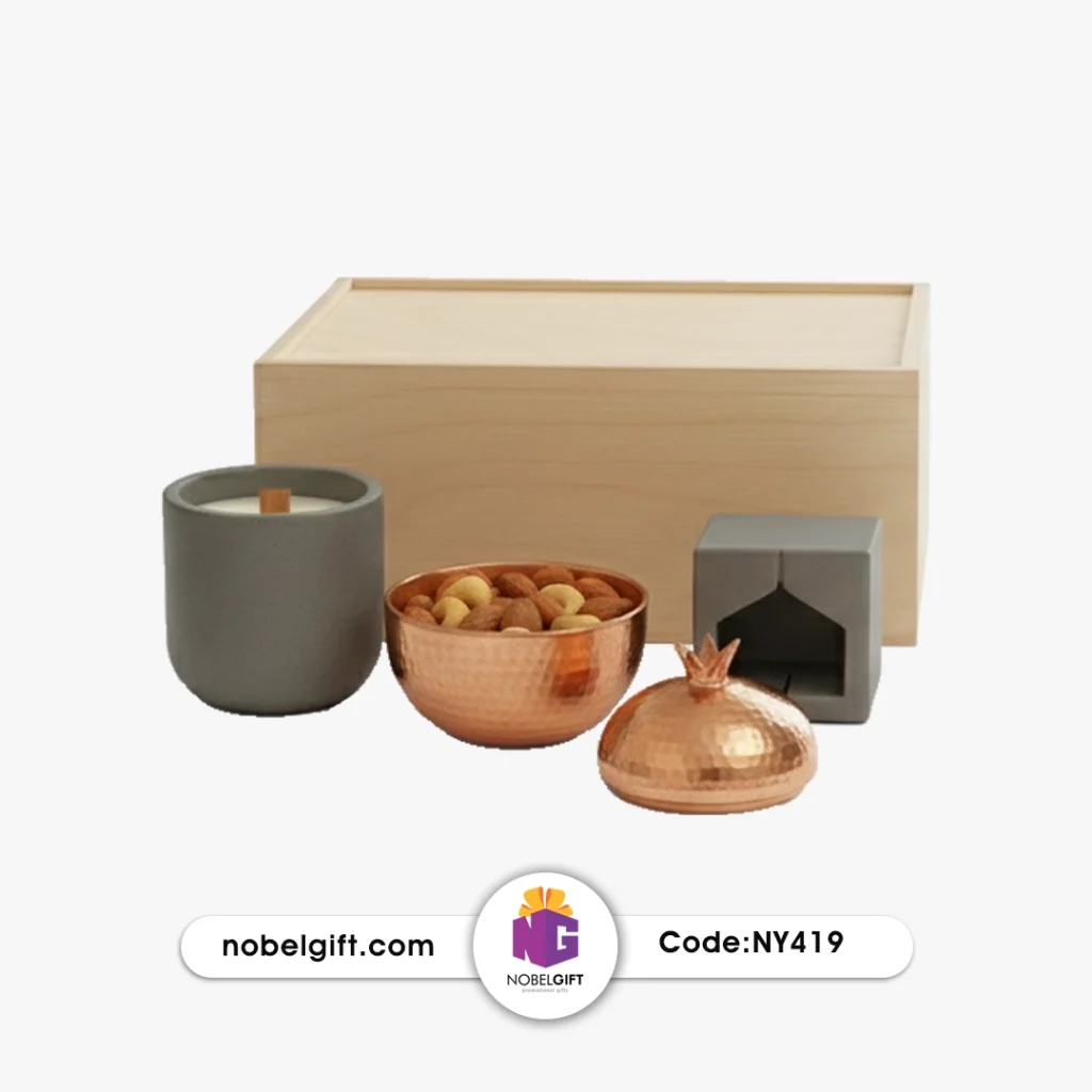 ست یلدایی بتن و مس با کد NY419