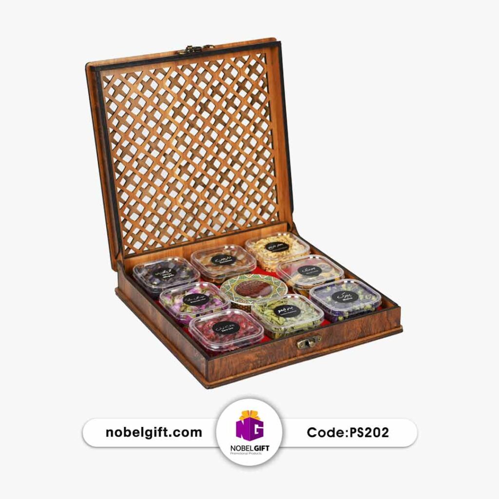 ست هدیه یلدا حاوی زعفران و دمنوش PS202