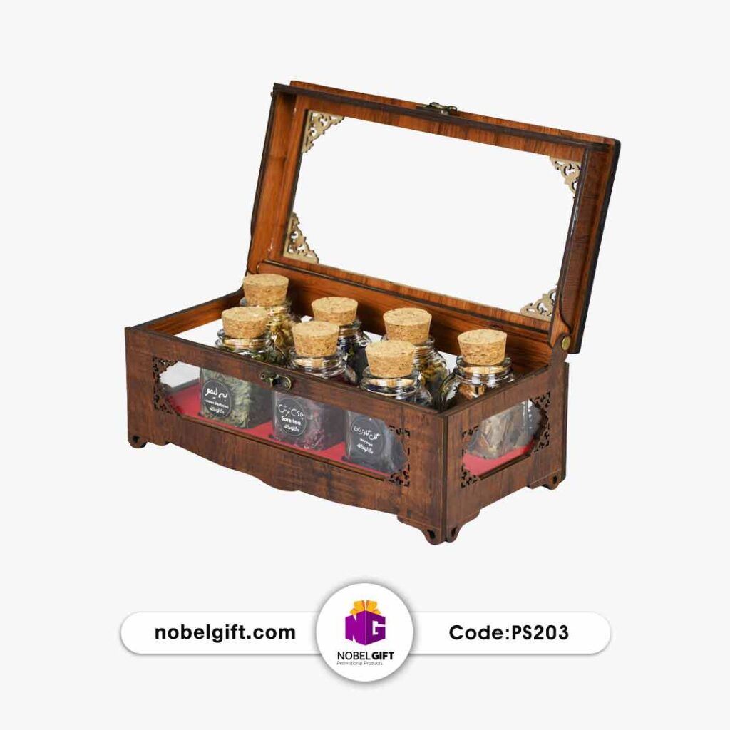 ست هدیه حاوی 7 عدد جار دمنوش PS203