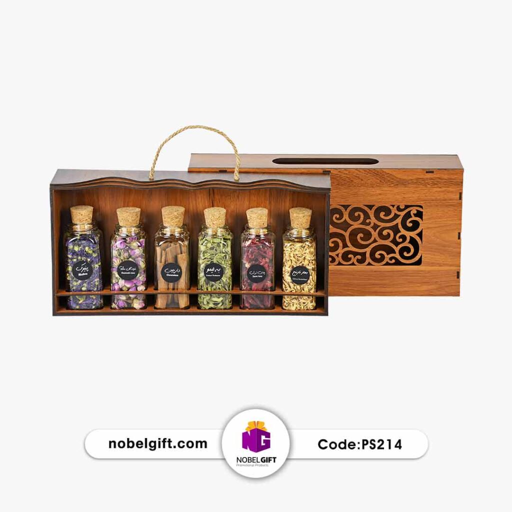 ست هدیه باکس کشویی حاوی دمنوش