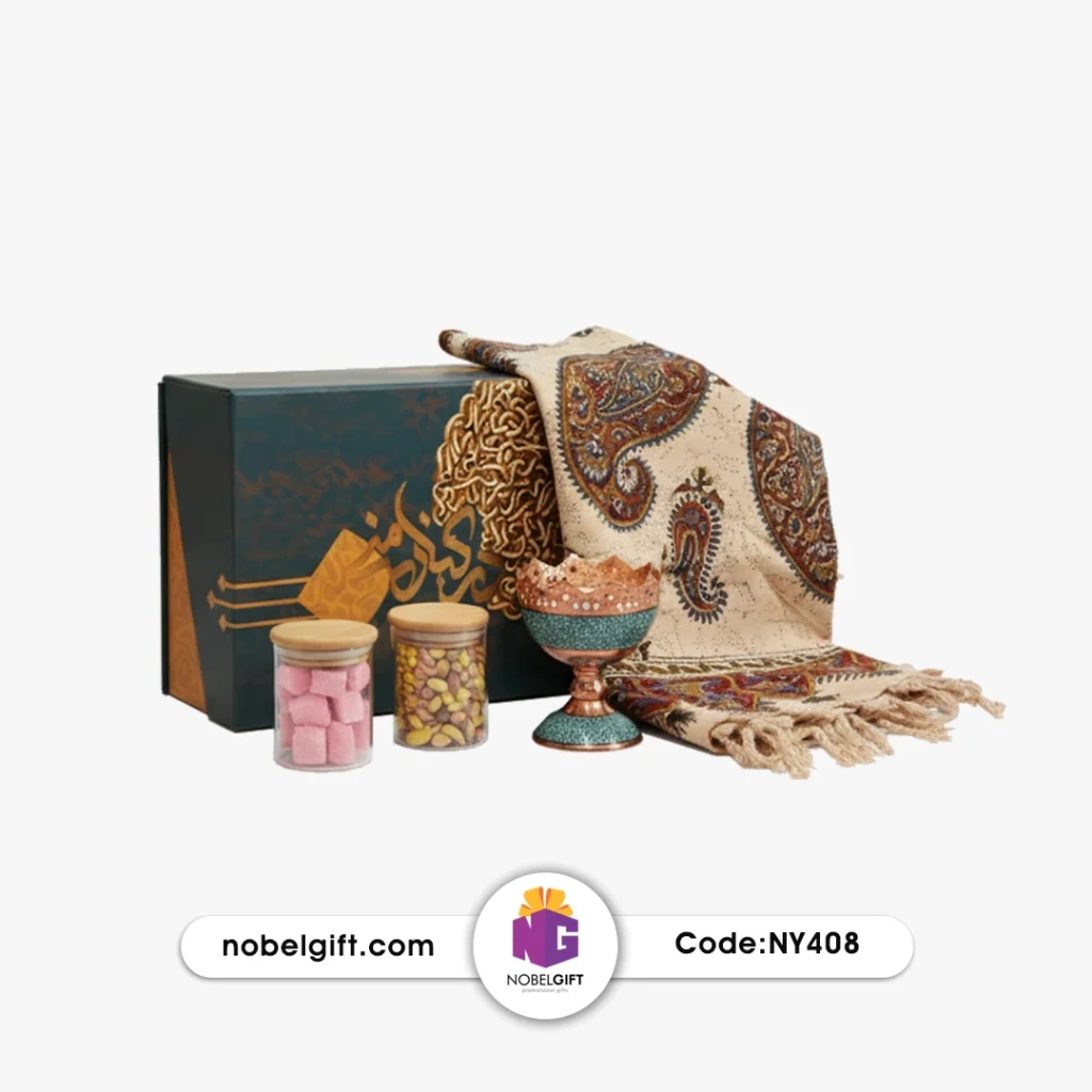 ست جام و آجیل یلدایی نفیس NY 408