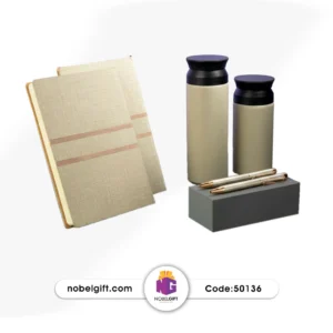 ست مدیریتی ۶ تکه مدل رز کتان 50136