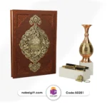 ست مدیریتی و نفیس صنایع دستی مدل تذهیب و مس کد 50201