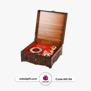 باکس هدیه زعفران و لوازم دم آوری KG106