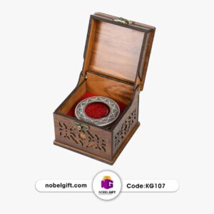 باکس هدیه لوکس زعفران کد KG107