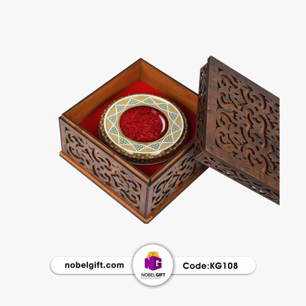 باکس هدیه نفیس زعفران کد KG108