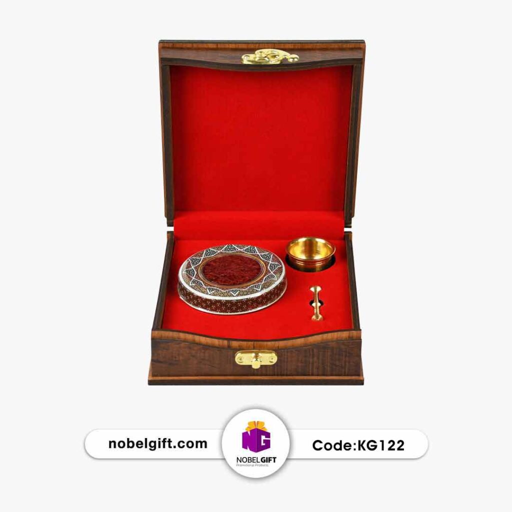 ست هدیه نفیس زعفران و هاون کد KG122