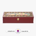 باکس هدیه لوکس زعفران و هل کد KG124