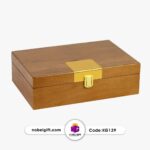 باکس هدیه زعفران و قندان مس پرداز کد KG139
