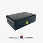باکس چرمی هدیه قهوه خوری کد KG509
