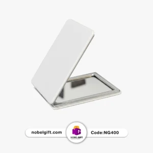 آینه جیبی مستطیلی چرمی کد NG400