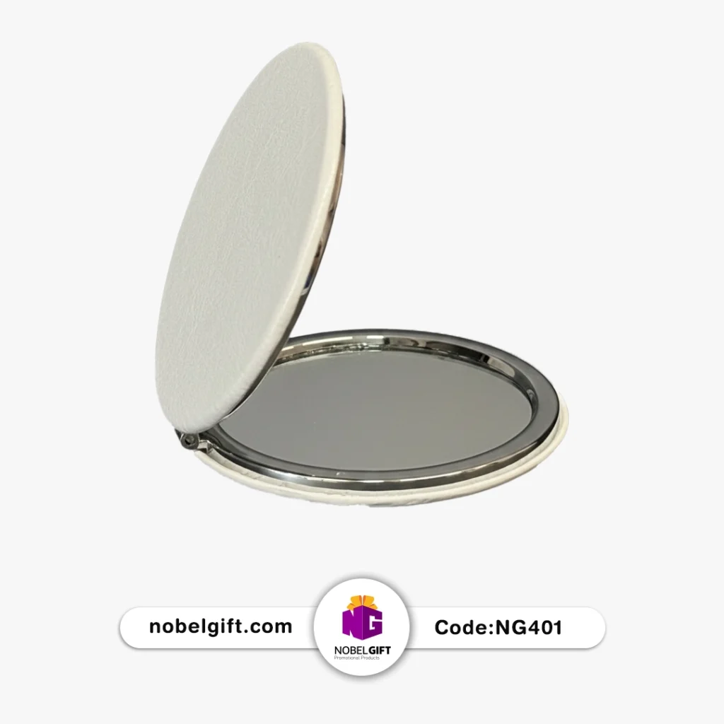 آینه جیبی تبلیغاتی چرمی کد NG401