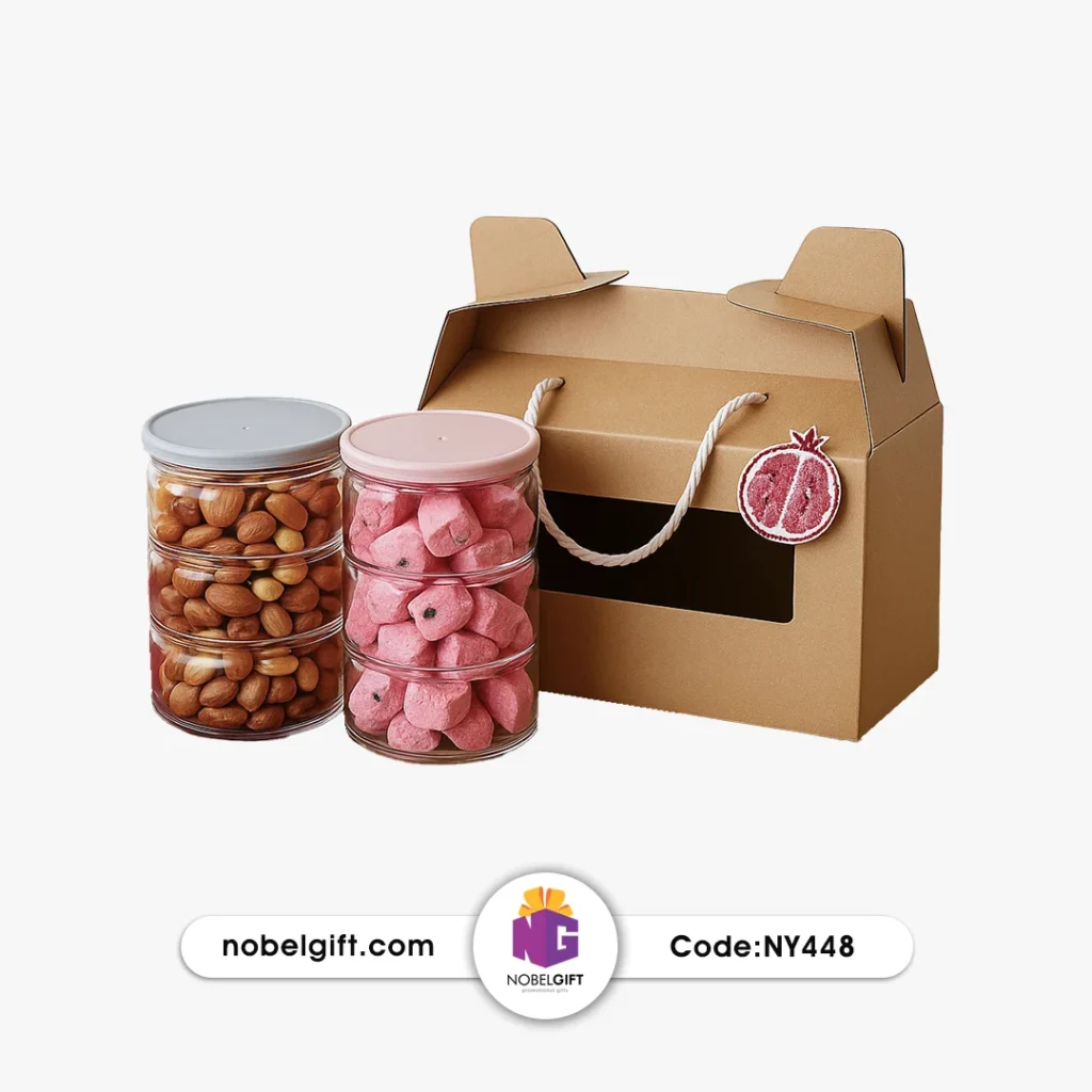 ست هدیه آجیل و تنقلات یلدا با کد NY448