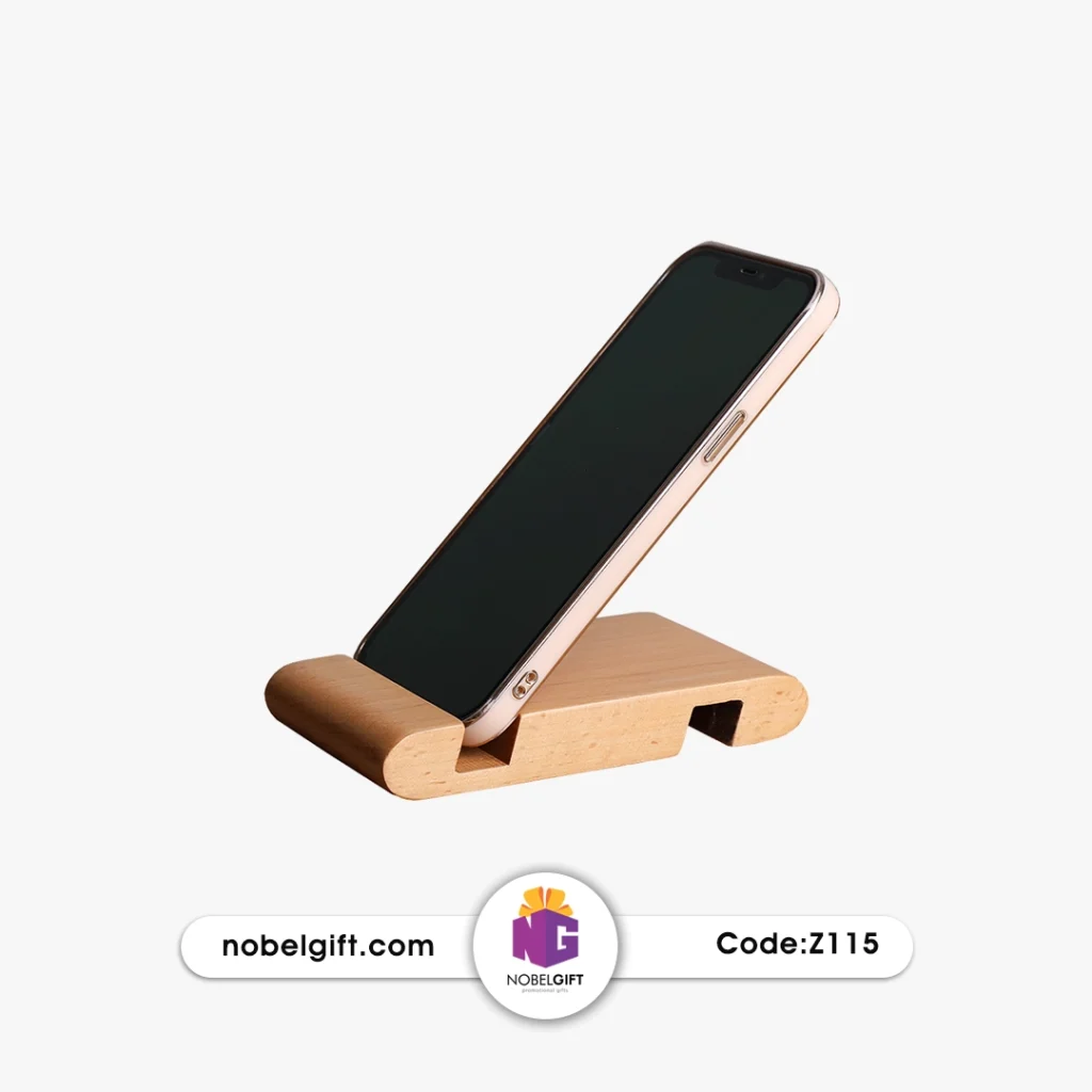 نگهدارنده چوبی موبایل کد Z115