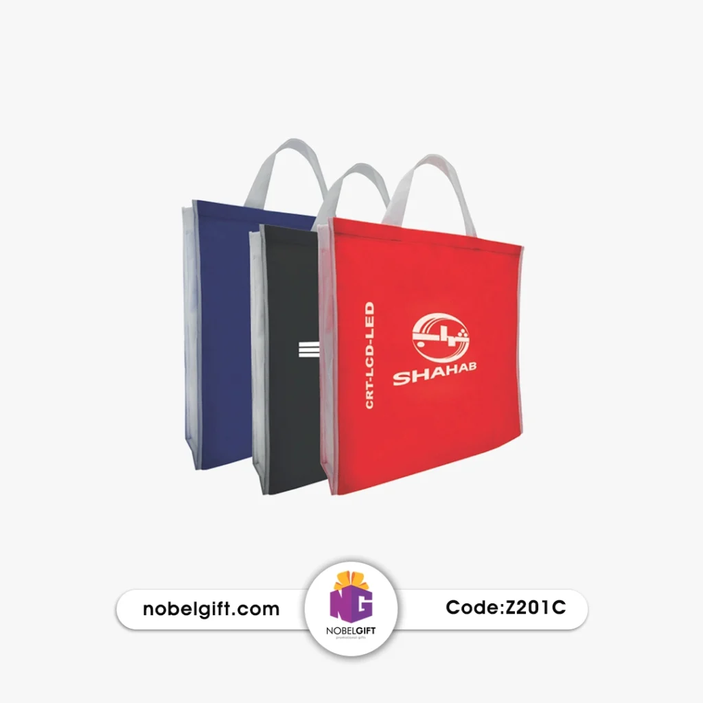 ساک دستی پارچه‌ای تبلیغاتی کد Z201C