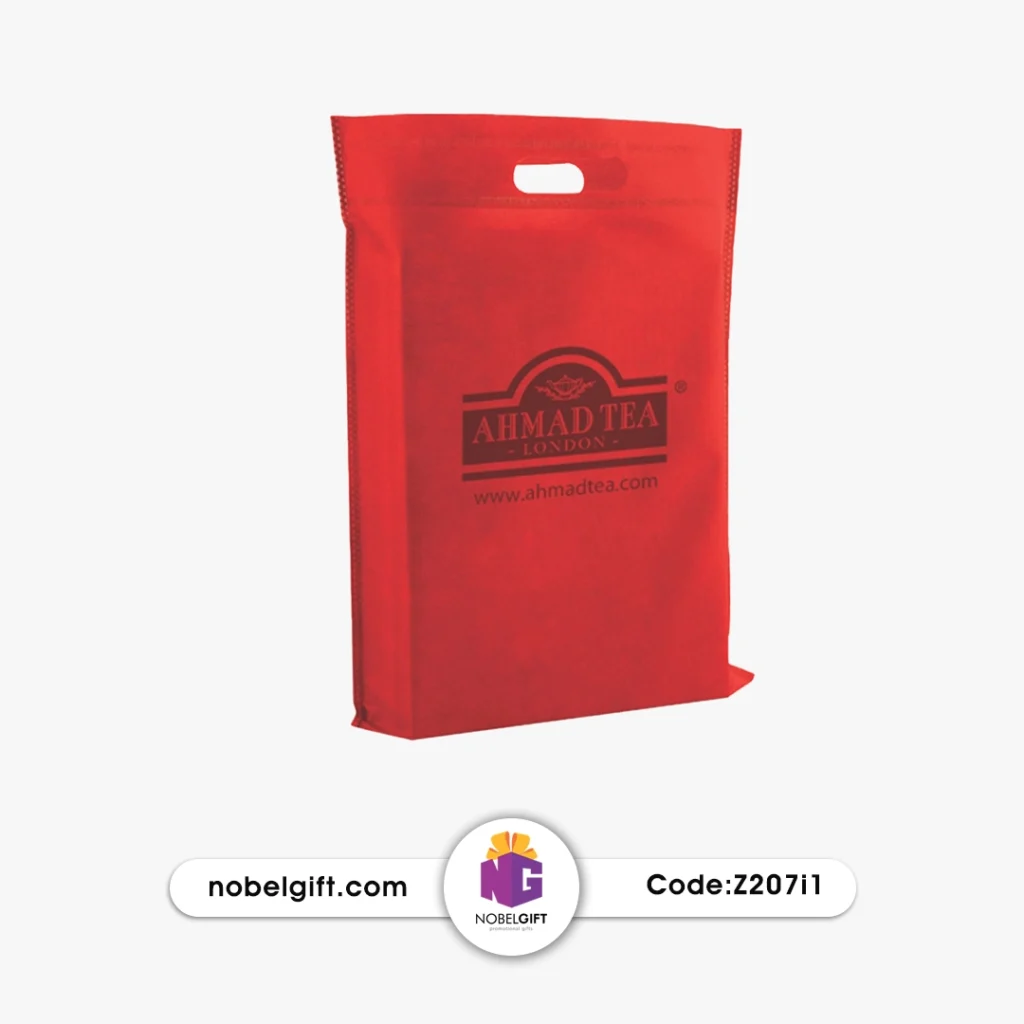 ساک دستی پارچه‌ای تبلیغاتی برش دسته کد Z207I1