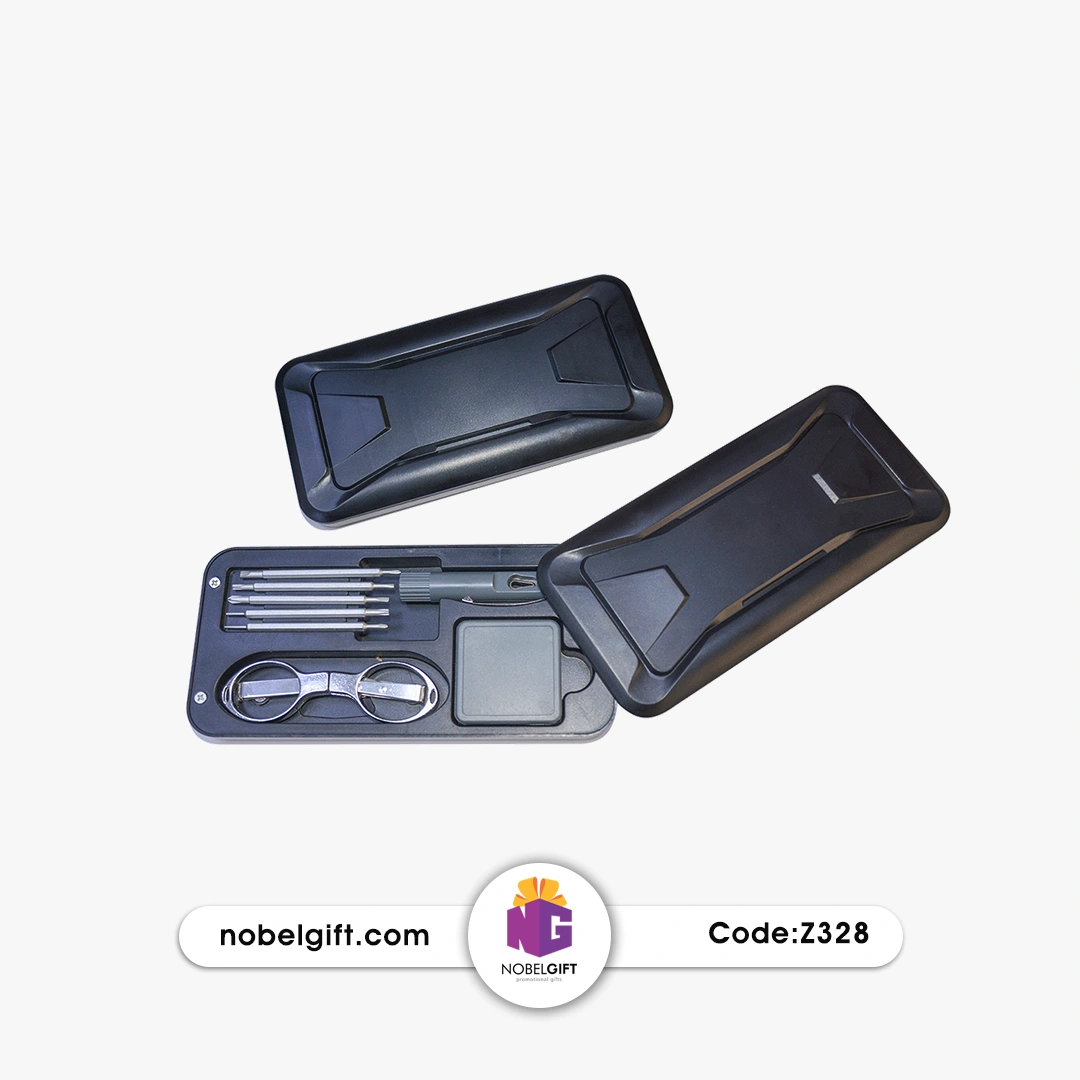 Z328 ست ابزار تبلیغاتی مینی پیچگوشتی و قیچی کد Z328