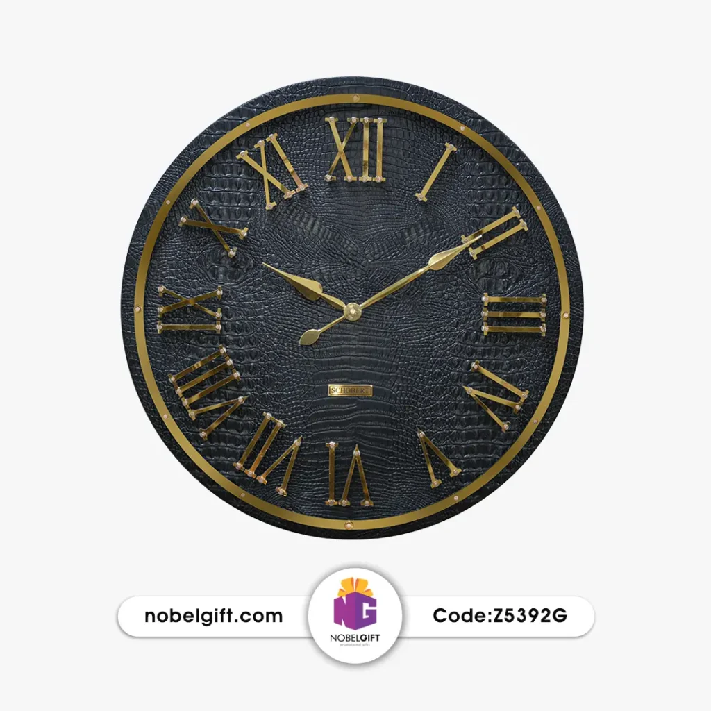 ساعت دیواری کلاسیک طرح چرم Z5392G