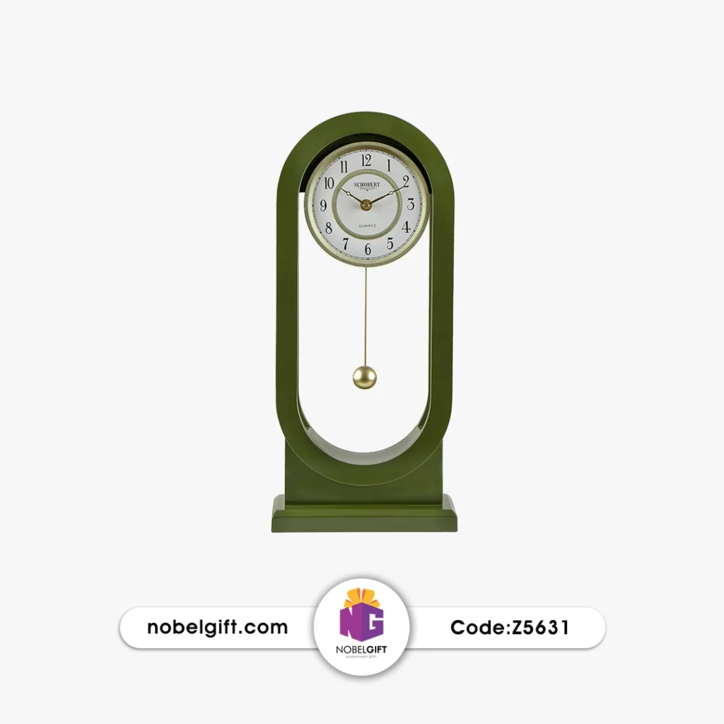 ساعت رومیزی مدرن پاندول‌دار کد Z5631