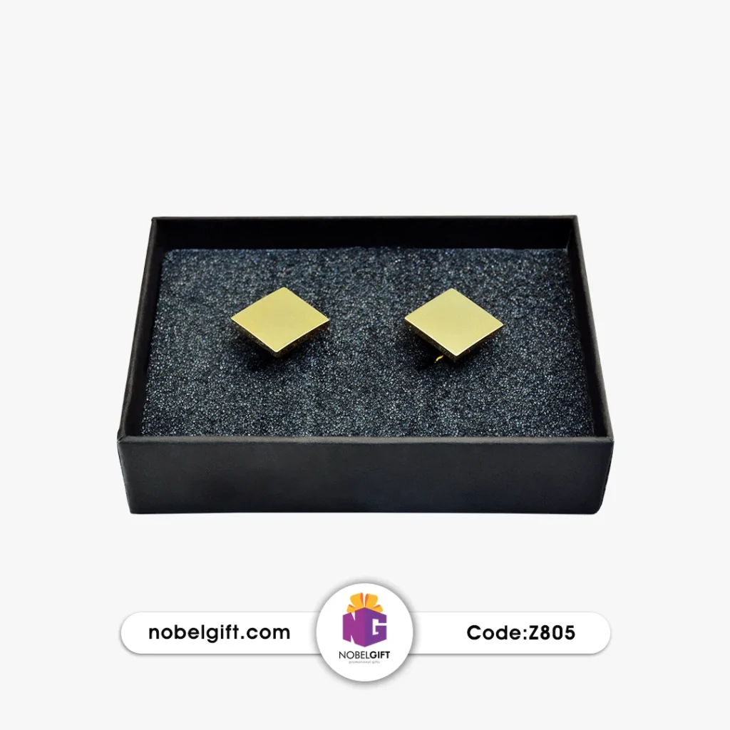 ست دکمه سرآستین طلایی کد Z805