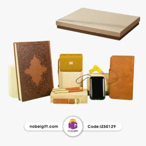 ست هدیه مدیریتی چرمی هریتیج کدIZ50129