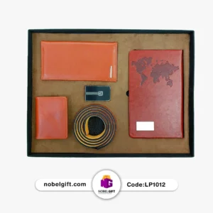 ست هدیه چرمی تبلیغاتی کد LP1012