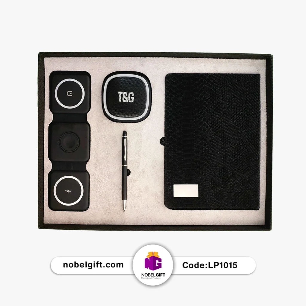 ست هدیه مدرن مشکی کد LP1015