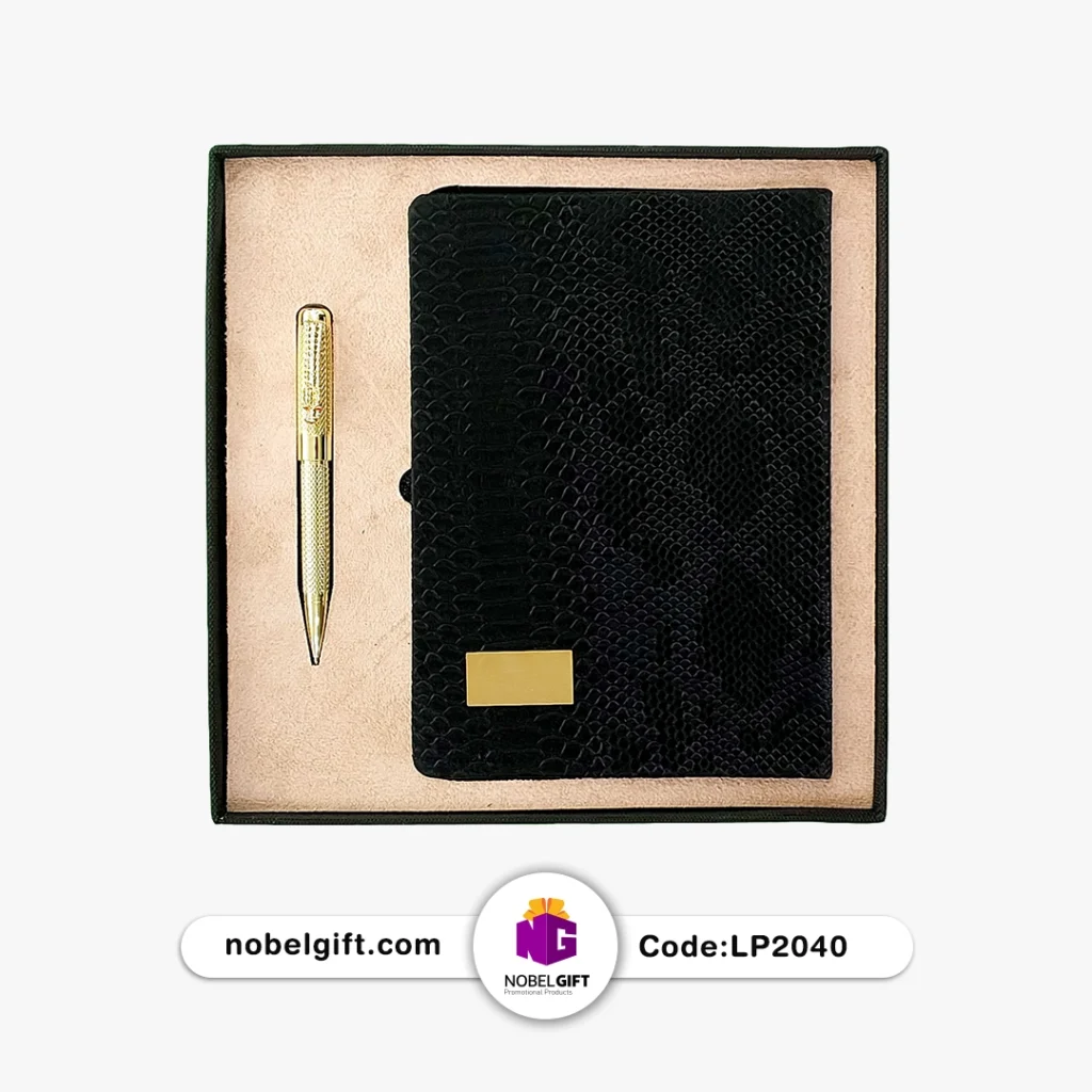 ست هدیه تیبلیغاتی سررسید 1405 با خودکار کد LP2040