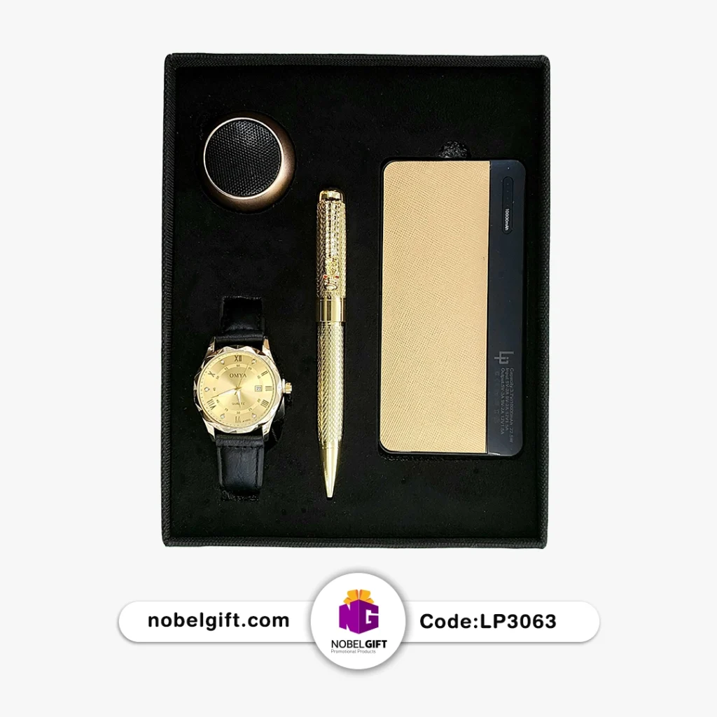 ست هدیه مدیریتی گلد کد LP3063