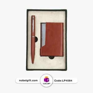 ست هدیه چرمی تبلیغاتی کد LP4084