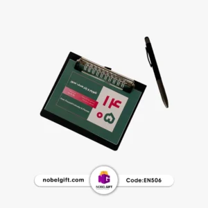 تقویم فلزی همراه با خودکار 1405 کد EN506