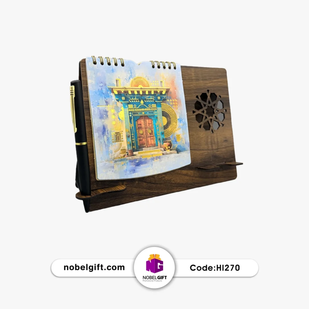 تقویم رومیزی چوبی1405 کد HI270