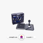 ست هدیه تبلیغاتی دفترچه یادداشت با پایه موبایل و خودکار کد HN111